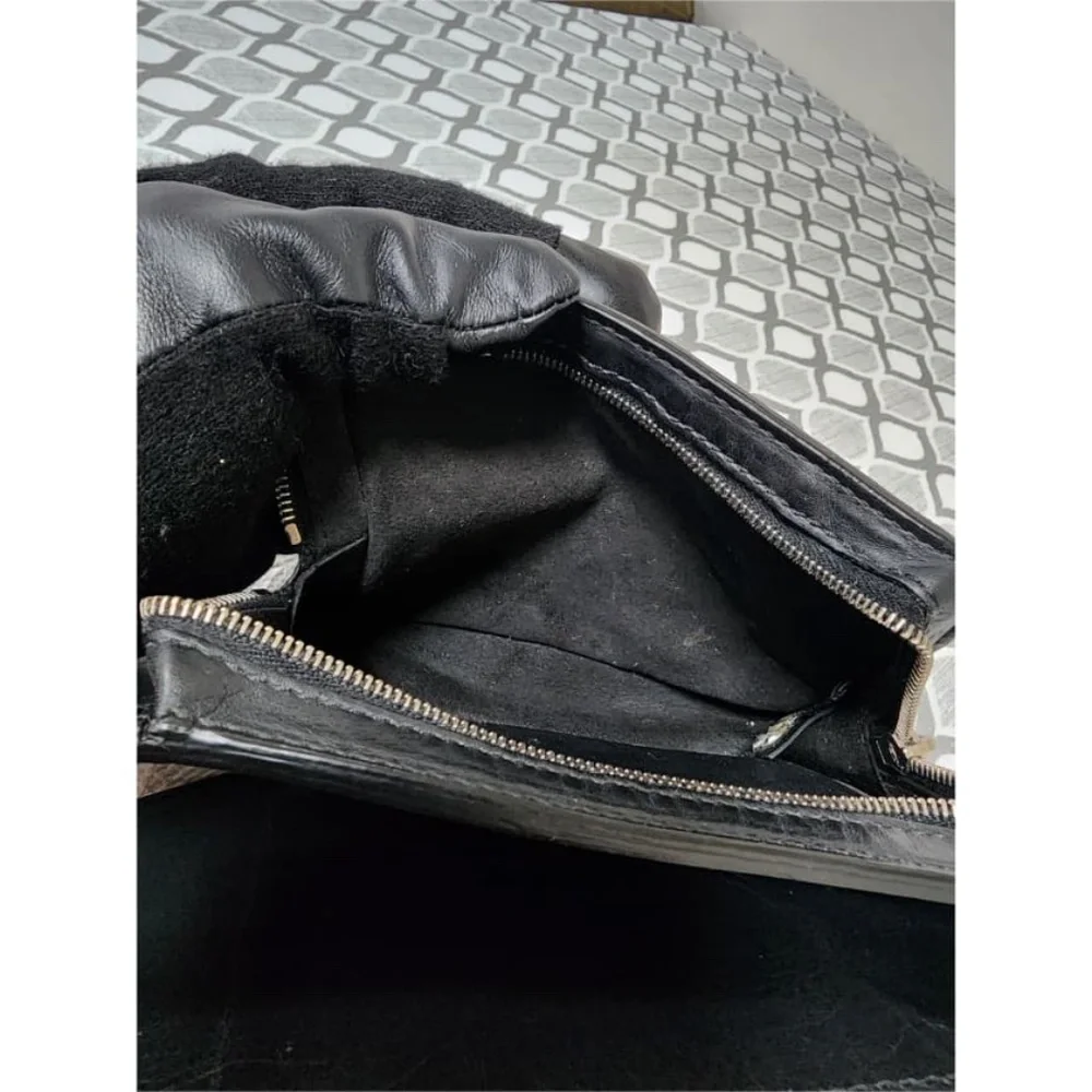 Authentic Chanel 2014 Uniform Quilted Bum/Waist Bag Black